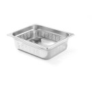 Container en acier inoxydable perforé GN 1/2 - (h)100 mm - Finedine  au meilleur prix sur Restock CHR