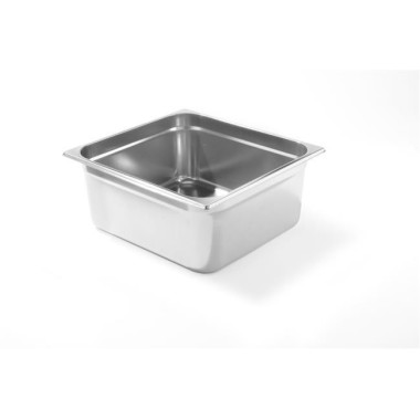 Conteneur en acier inoxydable GN 2/3 - (h)100 mm - Finedine  au meilleur prix sur Restock CHR