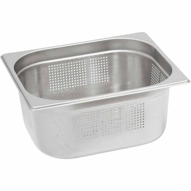 Bac gastro en acier perforé GN 1/2, H 65 mm - Stalgast  au meilleur prix sur Restock CHR