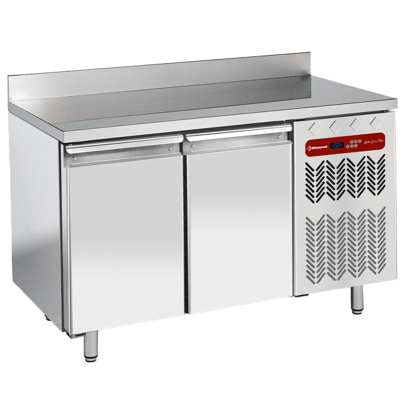 Table réfrigérée murale 2 ptes GN 1/1 260lt - Diamond  au meilleur prix sur Restock CHR