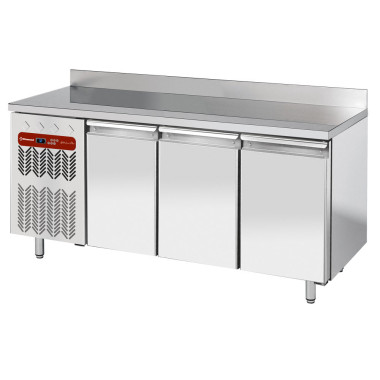 Table réfrigérée murale 3 portes 405L. groupe à G. - Diamond  au meilleur prix sur Restock CHR