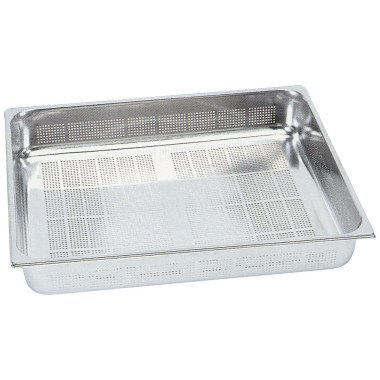 Bac inox fond perfore h65 mm 19.5litres - Diamond  au meilleur prix sur Restock CHR