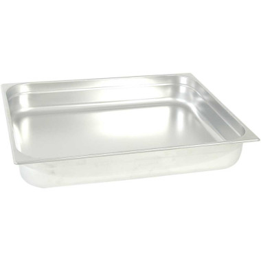 Bac gastronorme en acier inoxydable, GN 2/1, H 20 mm - Stalgast  au meilleur prix sur Restock CHR