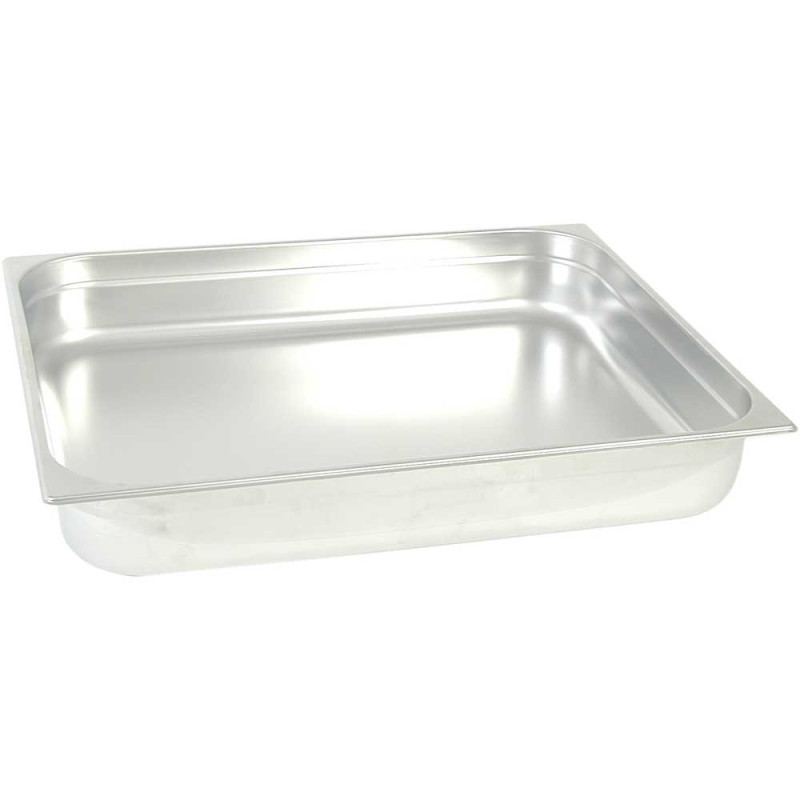 Bac gastronorme en acier inoxydable, GN 2/1, H 20 mm - Stalgast  au meilleur prix sur Restock CHR