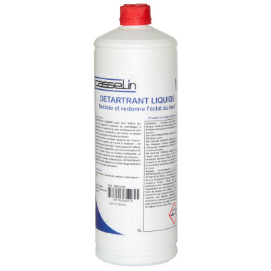 Détartrant liquide - Lot de 12 - 1L - Multi-supports - Casselin  au meilleur prix sur Restock CHR