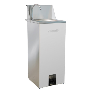 Lave-mains autonome à pédale - 30L - Inox - Casselin  au meilleur prix sur Restock CHR