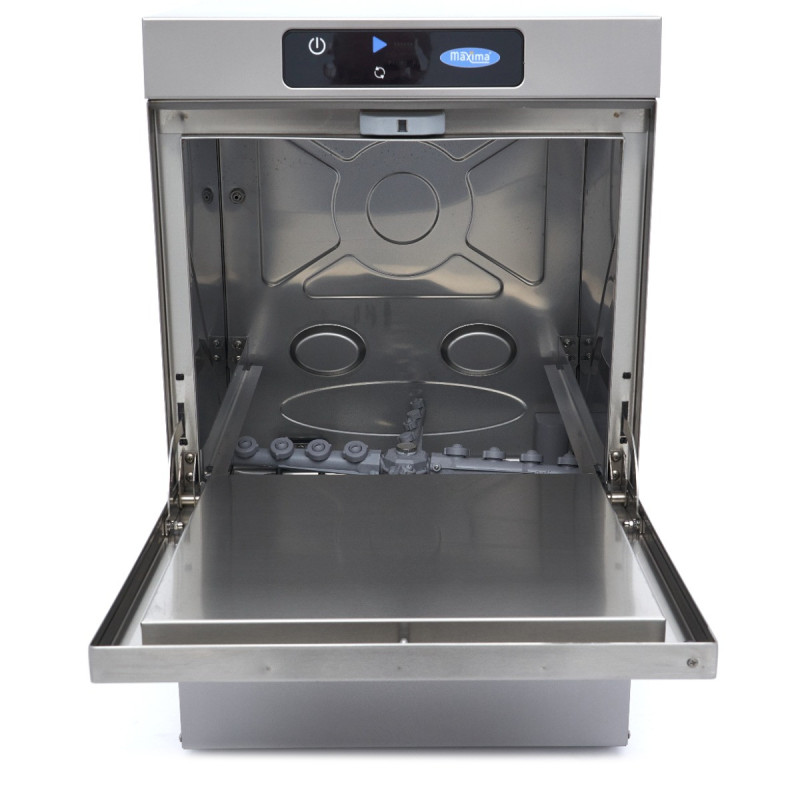 Lave-vaisselle encastrable - 40 x 40 cm - avec vidange, distributeur de liquide de rinçage et pompe à savon - Afficha - Maxima  