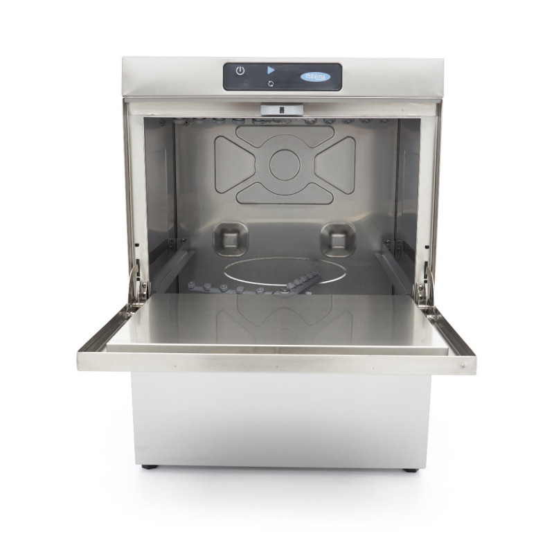 Lave-vaisselle encastrable - 50 x 50cm - avec vidange, distributeur de liquide de rinçage et de savon - écran digital - Maxima  