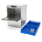 Lave-vaisselle encastrable - 50 x 50cm - avec vidange, distributeur de liquide de rinçage et de savon - écran digital - Maxima  