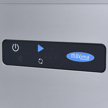 Lave-vaisselle à convoyeur 50x50 cm, doseur rinçage/savon, écran numérique, 400V - Maxima  au meilleur prix sur Restock CHR