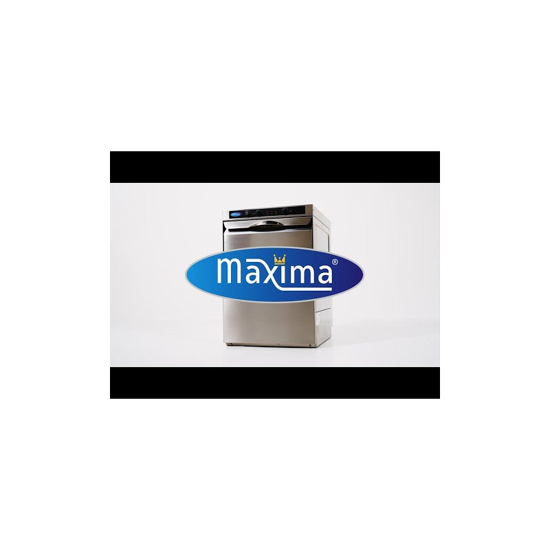 Lave-verres professionnel silencieux 35x35cm - Pompe de rinçage - Économie d'eau - Maxima  au meilleur prix sur Restock CHR