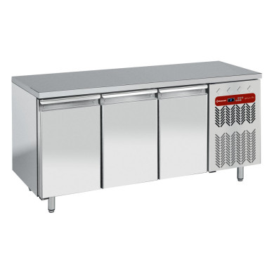 Table réfrigérée ventilée 3 portes GN 1/1 - Diamond  au meilleur prix sur Restock CHR