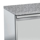 Table réfrigérée ventilée 4 portes top -granit - Diamond  au meilleur prix sur Restock CHR