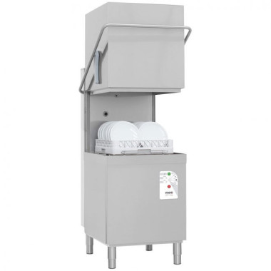 Lave-vaisselle à capot mécanique 500x500mm - Doseur rinçage, Pompe vidange, 8.5kW - T110M-PS - Mec  au meilleur prix sur Restock