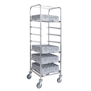 Chariot 7 niveaux paniers lave-vaisselle 500x500 - Diamond  au meilleur prix sur Restock CHR