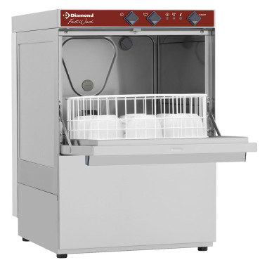 Lave-verres professionnel 350 mm, 30 paniers/heure - Performance & Écologique - Diamond  au meilleur prix sur Restock CHR