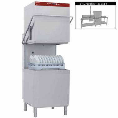 Lave-vaisselle à capot complet - dcr37/6-ac/b- s - Diamond  au meilleur prix sur Restock CHR