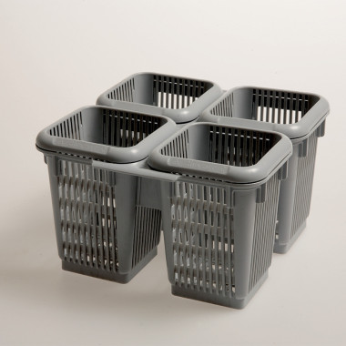 Compartiment à couverts 4 secteurs polypro. - Diamond  au meilleur prix sur Restock CHR