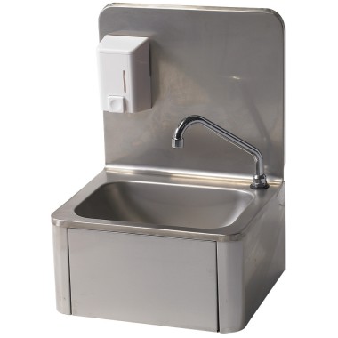 Lave mains mural avec distributeur de savon - Diamond  au meilleur prix sur Restock CHR