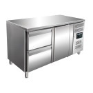 Table réfrigérée positive - 1 porte et 2 tiroirs - Profondeur 700 - Saro  au meilleur prix sur Restock CHR