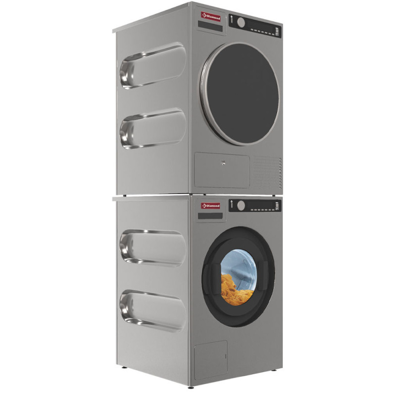 Sèche-linge inox - titanuim à décharge 8 kg - Diamond  au meilleur prix sur Restock CHR