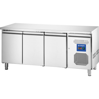 Table réfrigérée 3 portes, groupe de réfrigération sur le côté droit, V 417 l - Stalgast  au meilleur prix sur Restock CHR