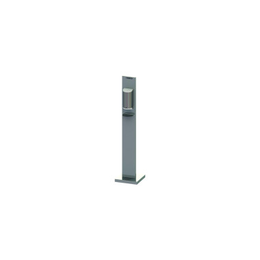 Distributeur désinfectant VALERIE - Sur pied - Acier inoxydable - 4 piles AA - Saro  au meilleur prix sur Restock CHR