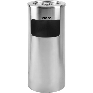 Corbeille à papier/Cendrier AF 202 AS - 20L - Acier inoxydable - Saro  au meilleur prix sur Restock CHR