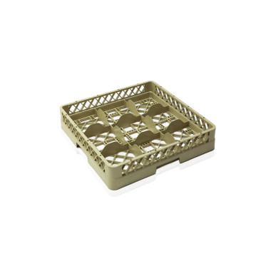 Casier lave-vaisselle - 500x500x100mm - 9 verres - Saro  au meilleur prix sur Restock CHR
