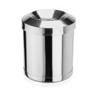 Acier inoxydable Corbeille à papier ignifugée 24 cm H 30 cm argent inox professionnel - Was Germany  au meilleur prix sur Restoc