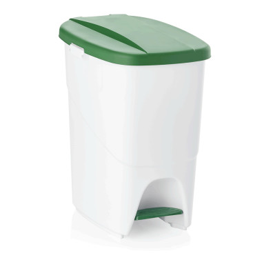 Polypropylène Poubelle à pédale couvercle vert 25 ltr 25 x 40 x 41,5 cm polypropylène professionnel - Was Germany  au meilleur p