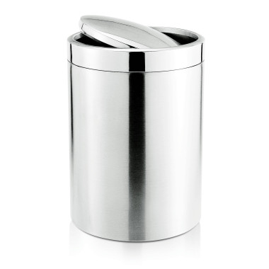 Acier inoxydable Poubelle avec couvercle basculant 18 cm 5 ltr inox professionnel - Was Germany  au meilleur prix sur Restock CH