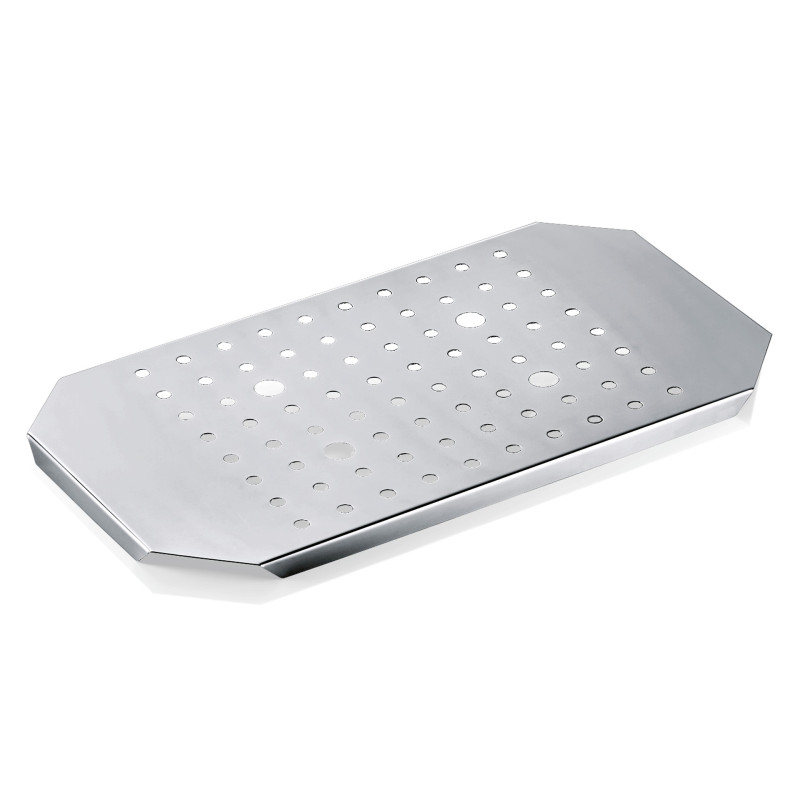 Acier inox chrome-nickel Plaque d'égouttage inox GN 1/1 inox professionnel - Was Germany  au meilleur prix sur Restock CHR