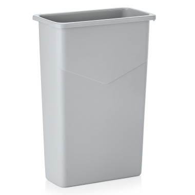 Polyéthylène, Polypropylène Poubelle 75 ltr 51 x 27 x 75 cm gris polypropylène polyéthylène professionnel - Was Germany  au meil