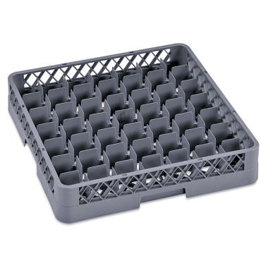 Panier à verres 50 x 50 cm 49 compartiments polypropylène DISH RACK 98 professionnel - Was Germany  au meilleur prix sur Restock