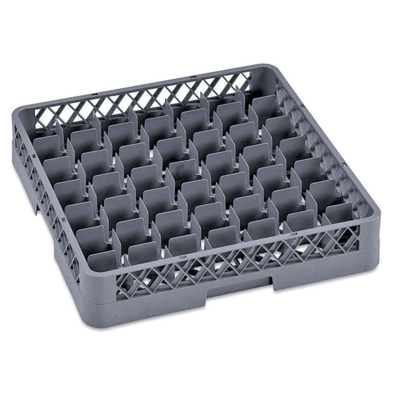 Panier à verres 50 x 50 cm 49 compartiments polypropylène DISH RACK 98 professionnel - Was Germany  au meilleur prix sur Restock
