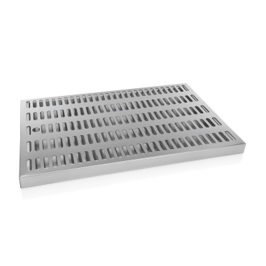 Acier inox chrome-nickel Plateau d'égouttage 44 x 27,5 x 3 cm inox professionnel - Was Germany  au meilleur prix sur Restock CHR