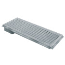 Caniveau de sol acier inox 900x300mm - Diamond  au meilleur prix sur Restock CHR