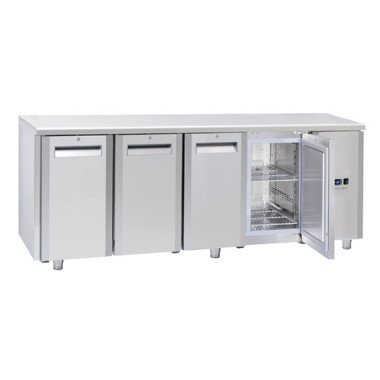 Comptoir congélateur GN 1/1 MOTEUR À DISTANCE QN 4100SG - Cool Head  au meilleur prix sur Restock CHR