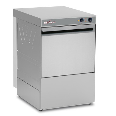 Lave-verres panier 400x400 mm, avec pompe vidange et doseur de produit de lavage - Diverso  au meilleur prix sur Restock CHR