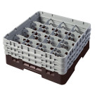 Casier de lavage haut max 17.4 cm - 50 x 50 x 22.5 cm - Brun - Lot de 3 - Cambro  au meilleur prix sur Restock CHR