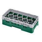 Demi casiers 17 cases à verres haut max 9.2 cm - 50 x 25 x 14.3 cm - Lot de 5 - Cambro  au meilleur prix sur Restock CHR