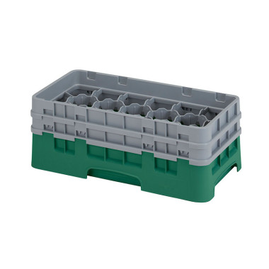 Demi casiers - 17 cases à verres haut max 13.3 cm - 50 x 25 x 18.4 cm - Lot de 4 - Cambro  au meilleur prix sur Restock CHR