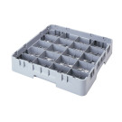 Casier lavage 20 compartiments haut max 6.6 cm - 50 x 50 x 10.1 cm - Gris - Lot de 6 - Cambro  au meilleur prix sur Restock CHR