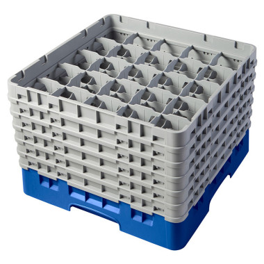 Casiers de lavage - haut max 29.8 cm - 50 x 50 x 34.9 cm - Bleu - Lot de 2 - Cambro  au meilleur prix sur Restock CHR