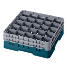 Casiers de lavage - Haut max 15.5 cm - 50 x 50 x 18.4 cm - Vert Turquoise - Lot de 4 - Cambro  au meilleur prix sur Restock CHR