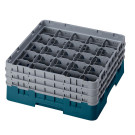 Casiers de lavage - haut max 17.4 cm - 50 x 50 x 22.5 cm - Vert Turquoise - Lot de 3 - Cambro  au meilleur prix sur Restock CHR