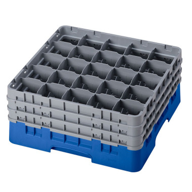 Casiers de lavage - Haut max 19.6 cm - 50 x 50 x 22.5 cm - Bleu - Lot de 3 - Cambro  au meilleur prix sur Restock CHR