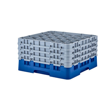 Casiers de lavage - Haut max 23.8 cm - 50 x 50 x 26.7 cm - Bleu - Lot de 2 - Cambro  au meilleur prix sur Restock CHR
