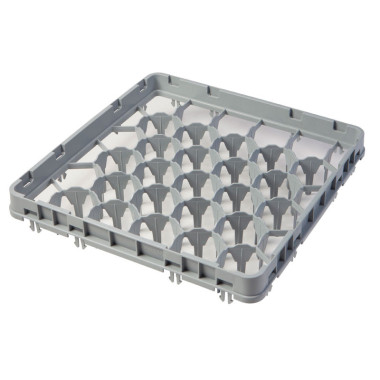 Extension pour casier - 30 compartiments - 49.9 x 49.9 x 5.1 cm - Gris Clair - Lot de 12 - Cambro  au meilleur prix sur Restock 